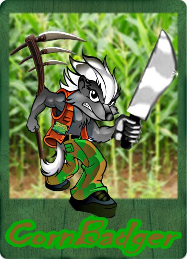CORNBADGER